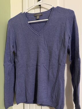 Charter Club V-Neck Cashmere Sweater XS
